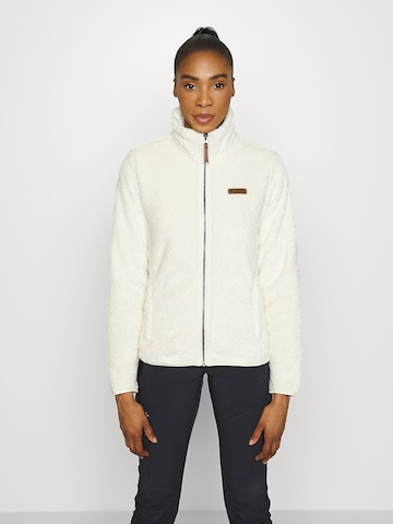 COLUMBIA Funktionsfleecejacka 'Fire Side II' i vit: framsida