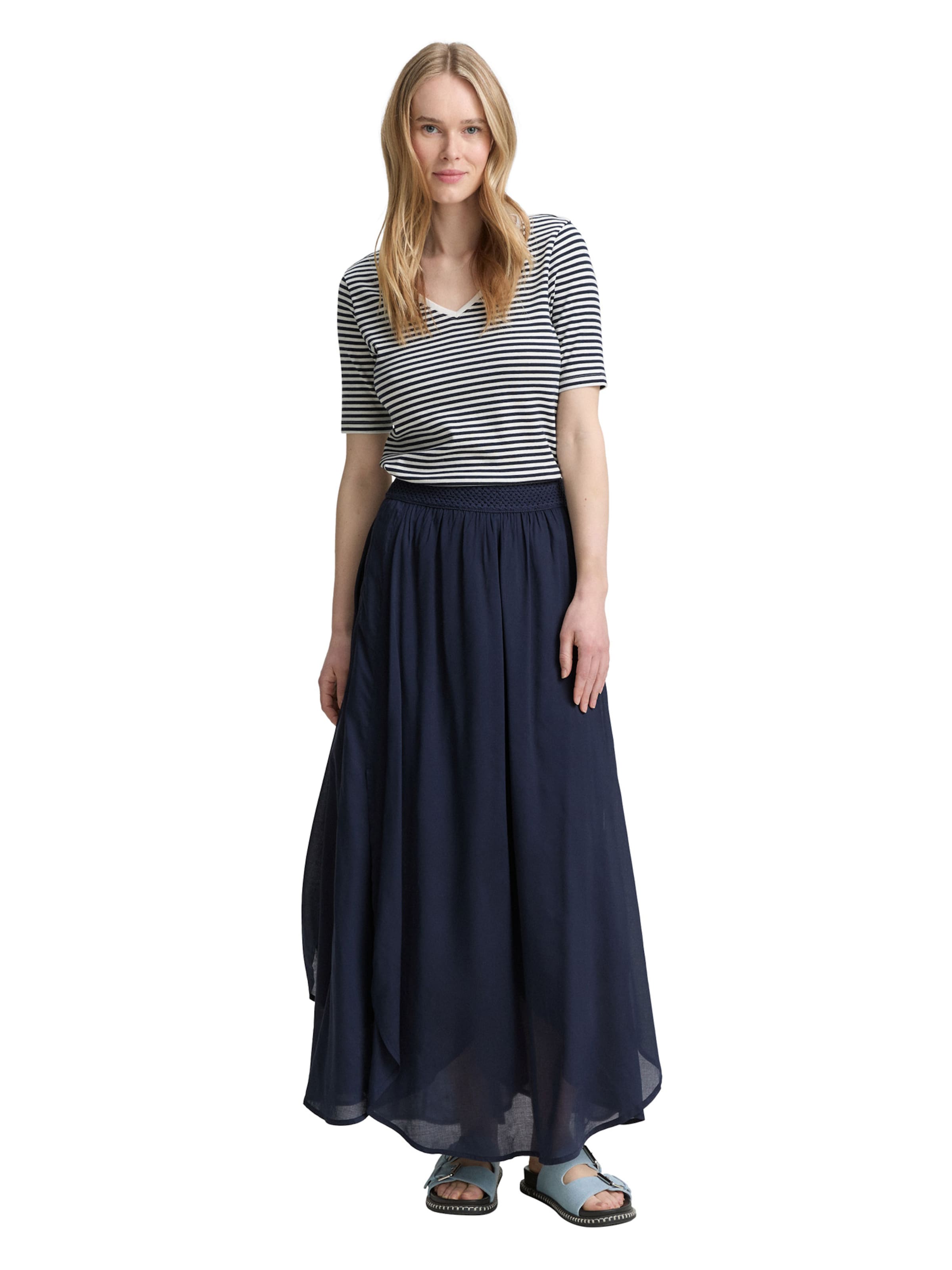 TOM TAILOR Spódnica w kolorze niebieski