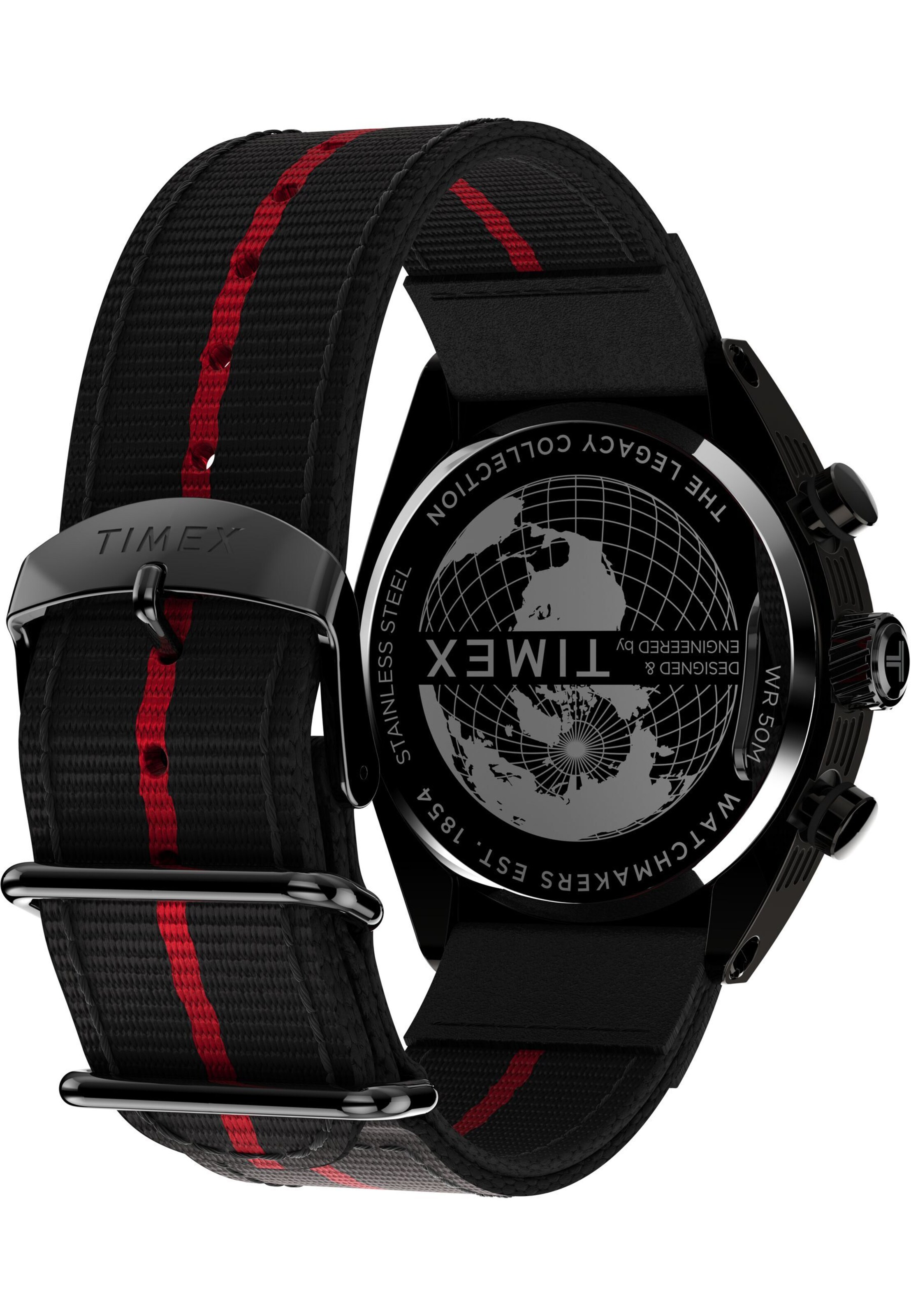 TIMEX Analog Watch 'Legacy Tonneau' in Black