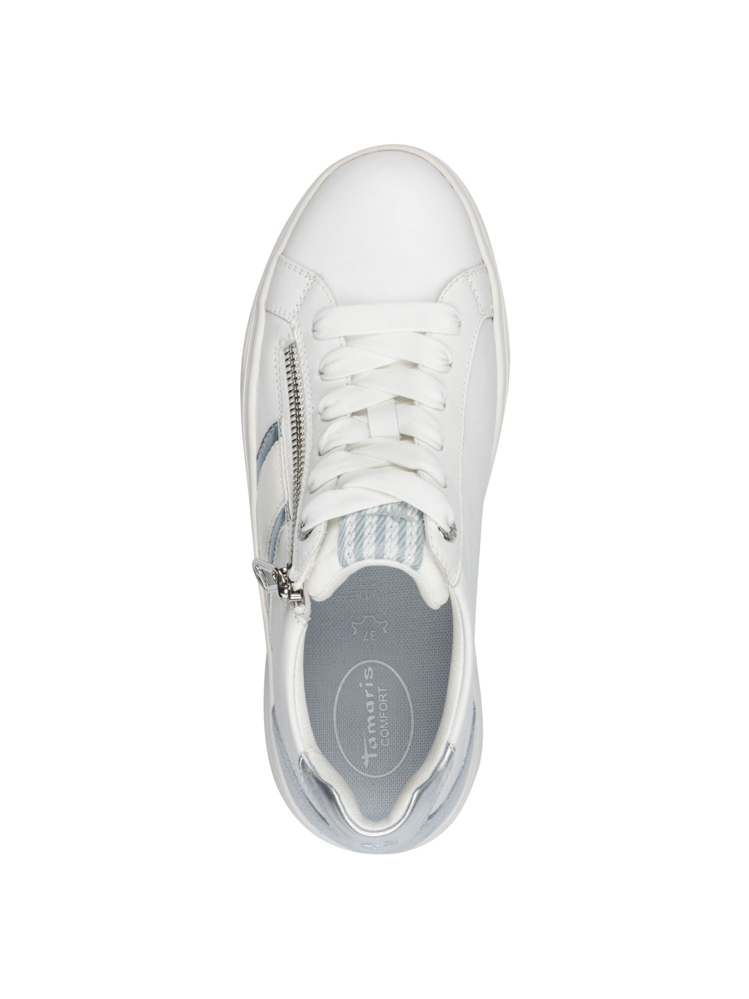 Tamaris Platform trainers in White