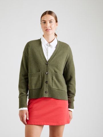 Geacă tricotată de la Polo Ralph Lauren pe verde: față