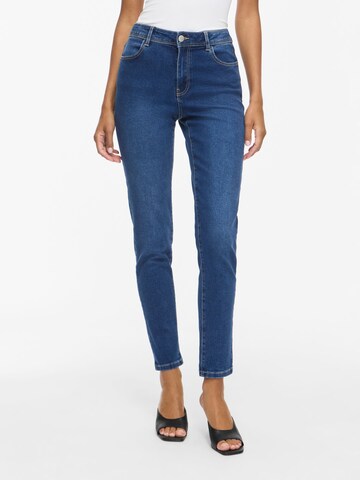 Slimfit Jeans di VILA in blu: frontale