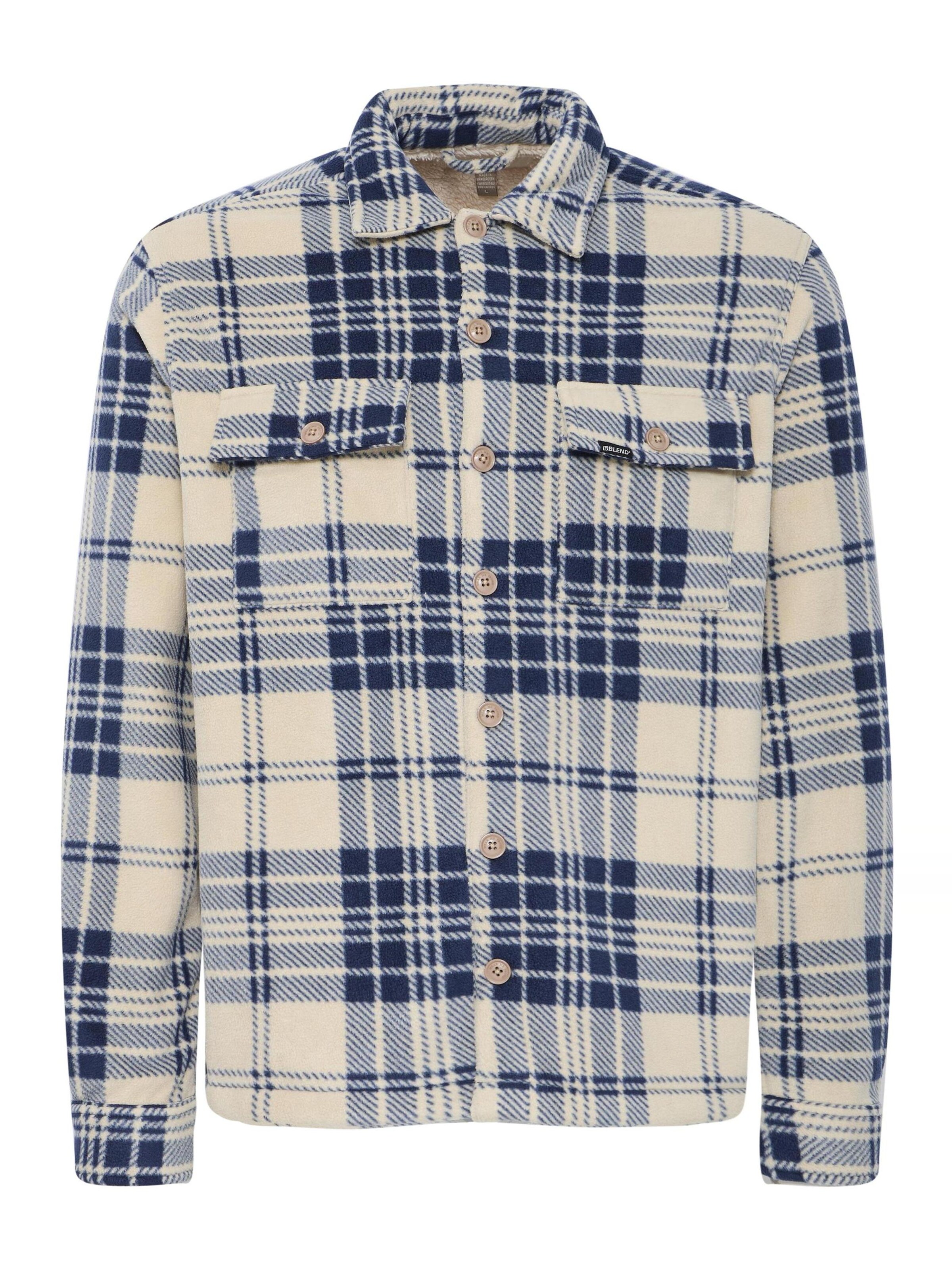 BLEND - Chaqueta de entretiempo 'BHBaki' en azul: frente