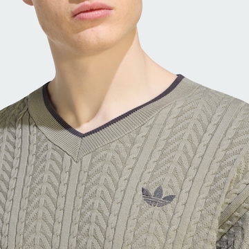 ADIDAS ORIGINALS Herren - Sweatshirts & Sweatjacken 'KNIT CRW' in Grün