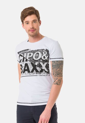 CIPO & BAXX Shirt in Wit