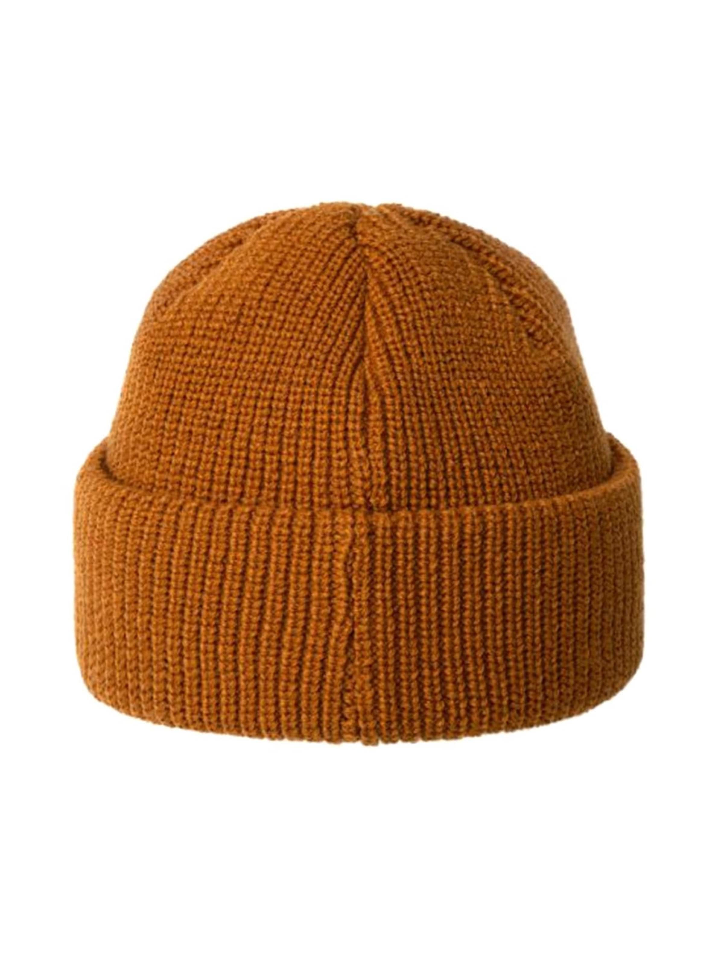 KANGOL Kapelusz 'Cardinal 2 Way Beanie -- Rustic Caramel Cap<BR/><BR/>' w kolorze pomarańczowy
