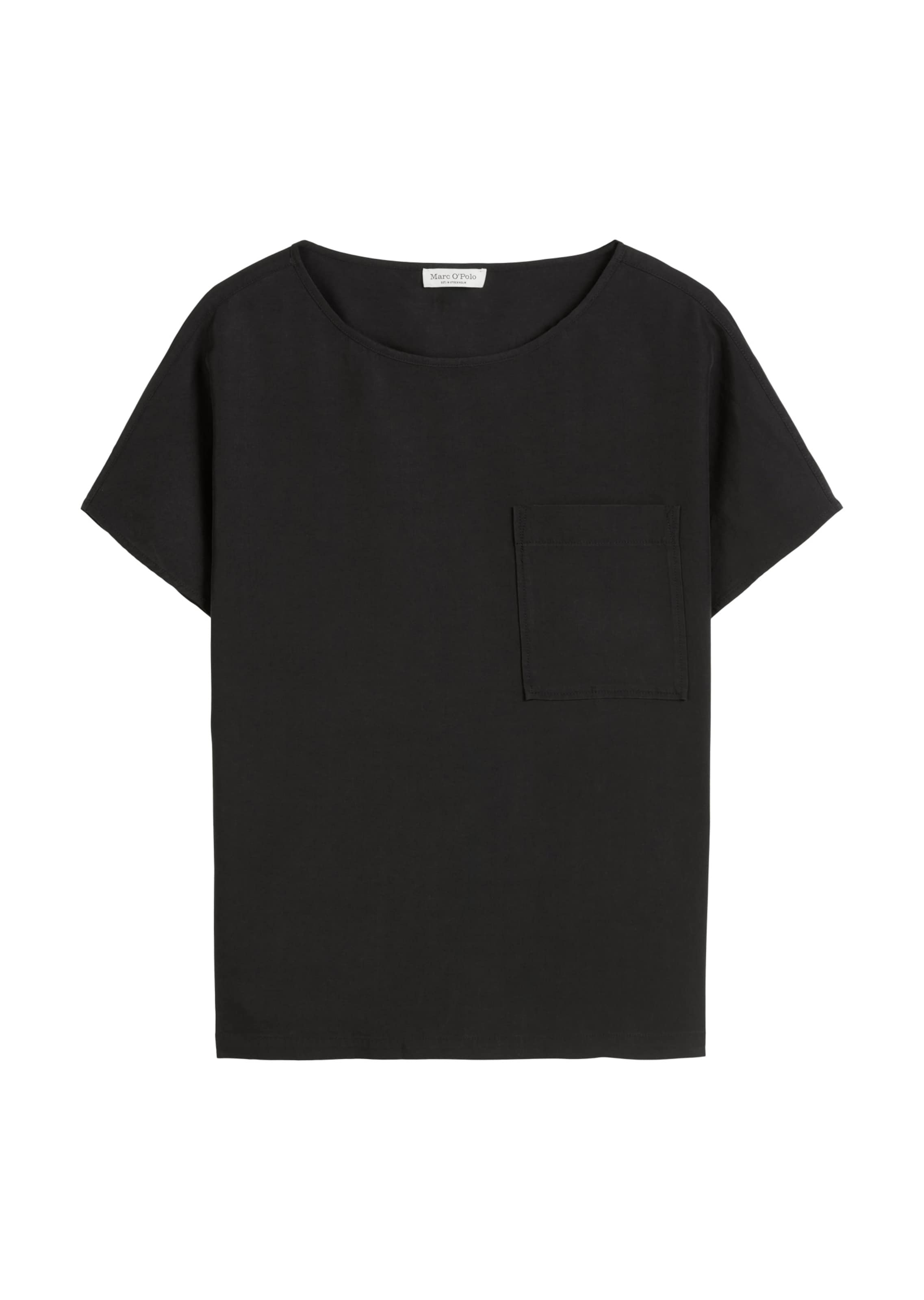 T-shirt Marc O'Polo en noir : devant