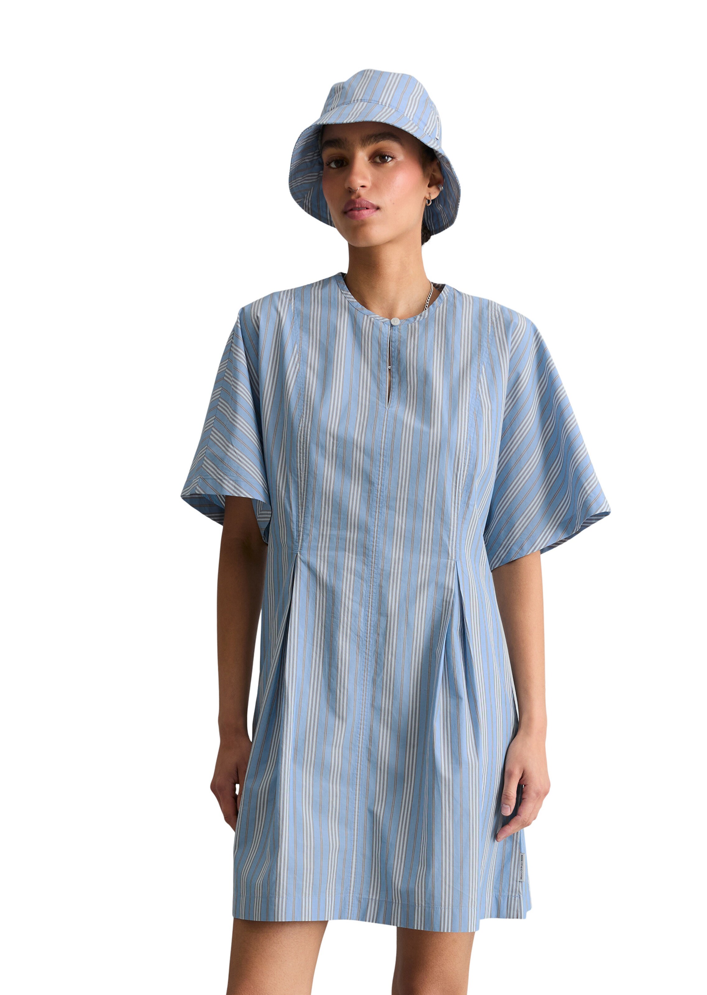 Robe Marc O'Polo DENIM en bleu : devant