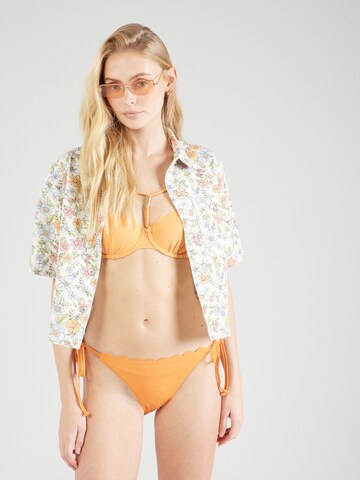 Hunkemöller Dół bikini w kolorze pomarańczowy