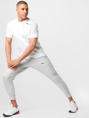 Tapered Pantaloni sport 'Studio' de la PUMA pe gri