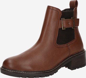 Bottines JANA en marron : devant