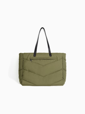 Bershka Shopper in Groen