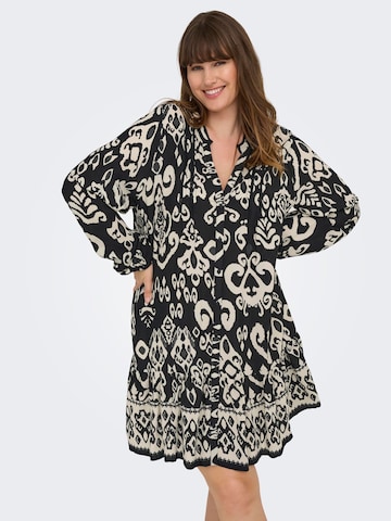 ONLY Carmakoma Shirt dress 'CARAja' in Black: front