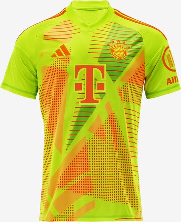 FC BAYERN MÜNCHEN Performance Shirt 'Torwart Trikot' in Green: front