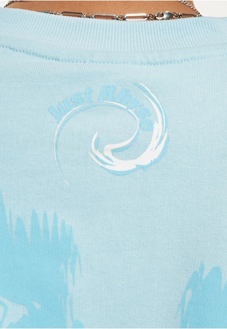 Felpa 'Wind' di Just Rhyse in blu