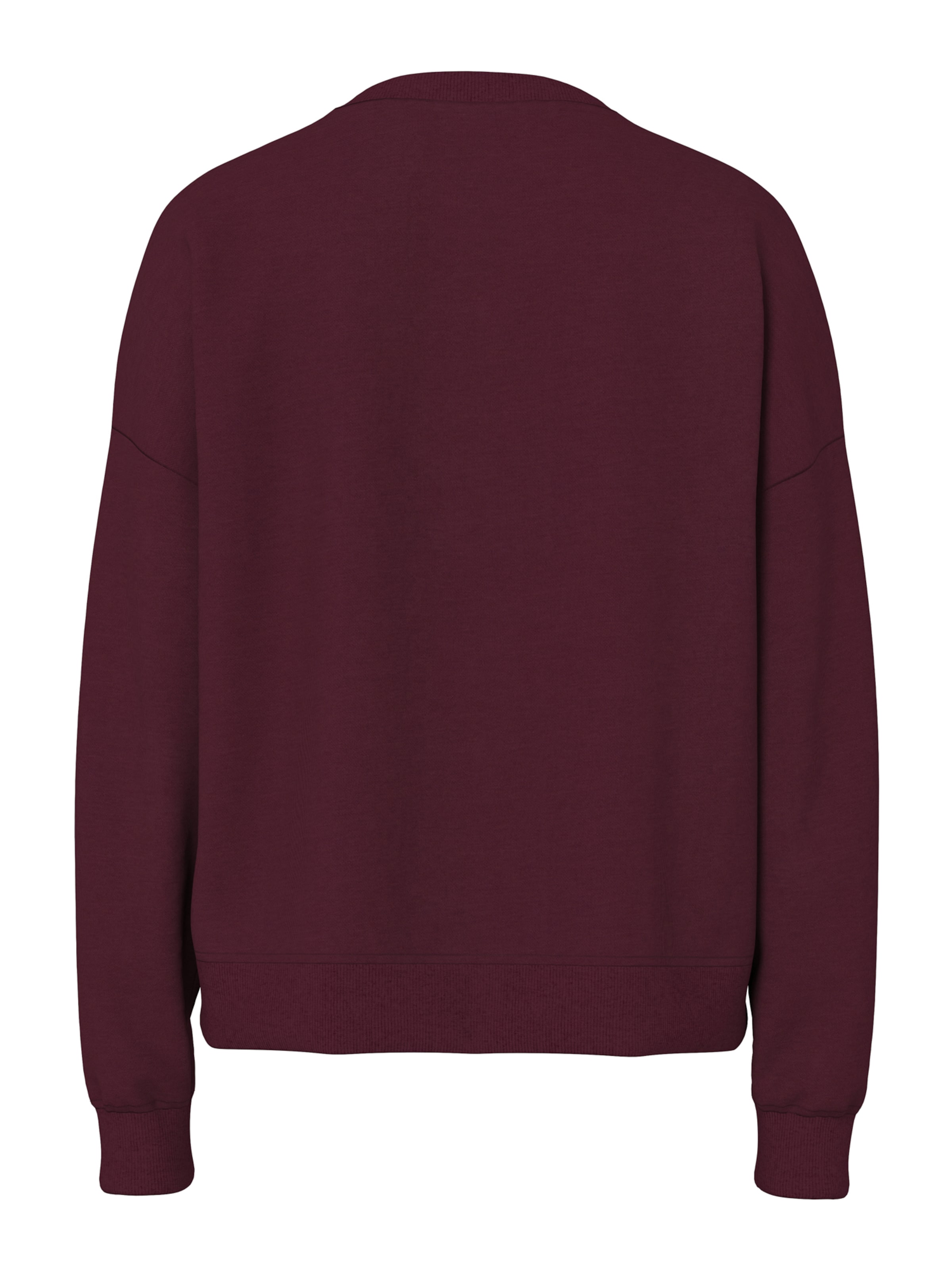 PIECES Sweatshirt 'PCRisso' in Red