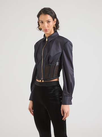 Elisabetta Franchi Blúz - fekete: elől