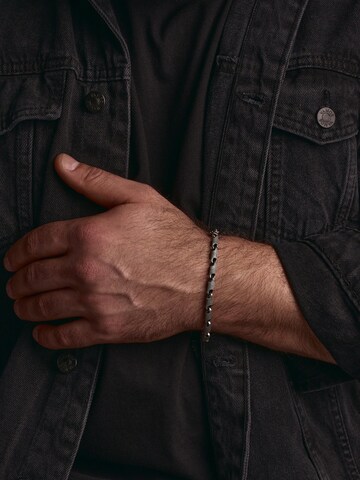 Braccialetto 'KRAFTVOLL' di REYTEL in argento