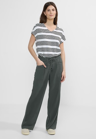 CECIL Loose fit Pants in Green