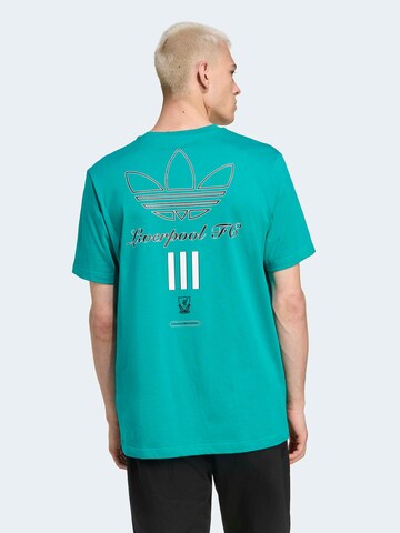 ADIDAS PERFORMANCE - Camiseta funcional en verde: frente