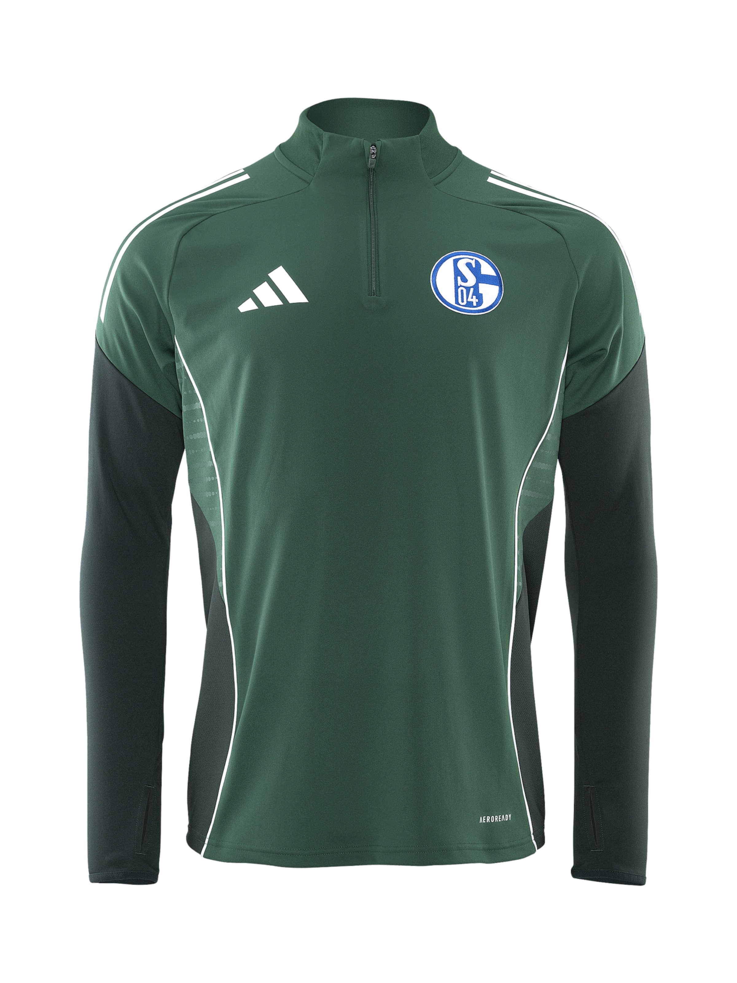 ADIDAS PERFORMANCE Športová mikina - Zelená: predná strana