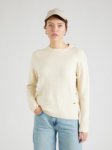 Pull-over 'DENISSE RO' Pepe Jeans en blanc : devant