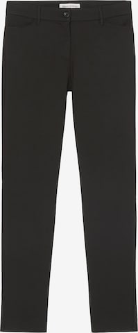 Marc O'Polo - Slimfit Pantalón 'Tiva' en negro: frente