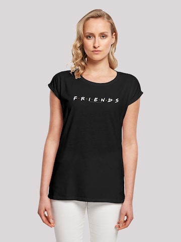 F4NT4STIC Shirt 'Friends' in Black: front