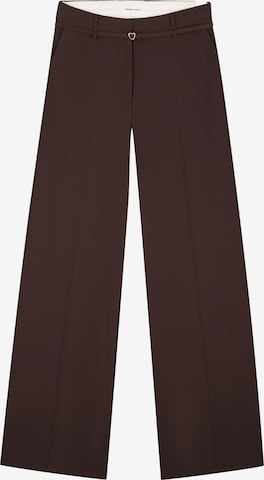 Regular Pantalon Fabienne Chapot en marron : devant