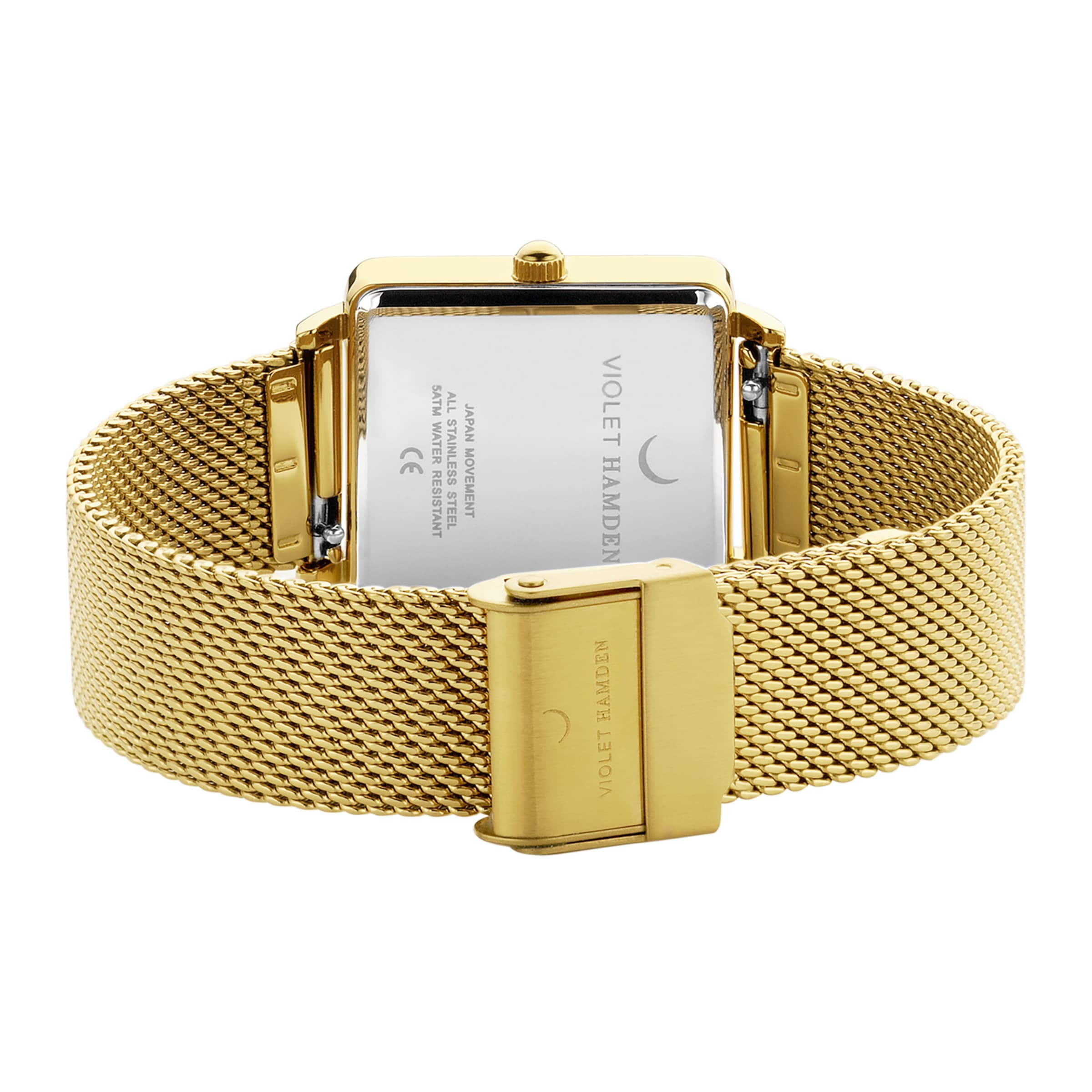 Violet Hamden Analoog horloge in Goud