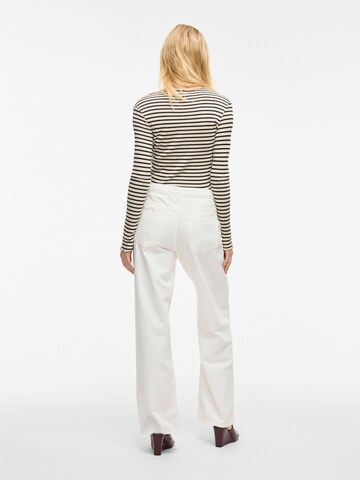 VILA Wide leg Jeans 'VIPALMA' in White
