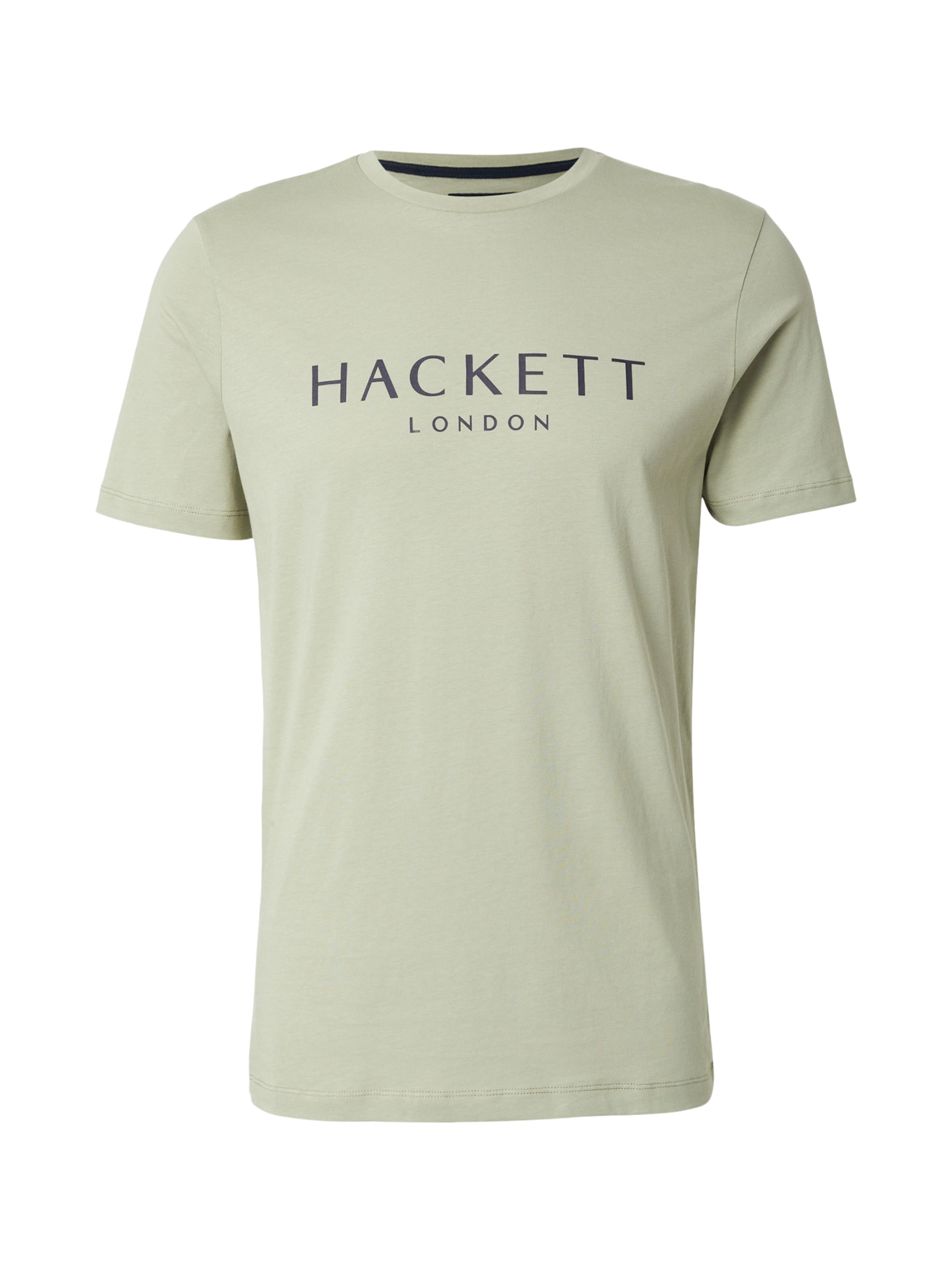 Hackett London Μπλουζάκι σε S σε πράσινο παστέλ / μαύρο, Άποψη προϊόντος