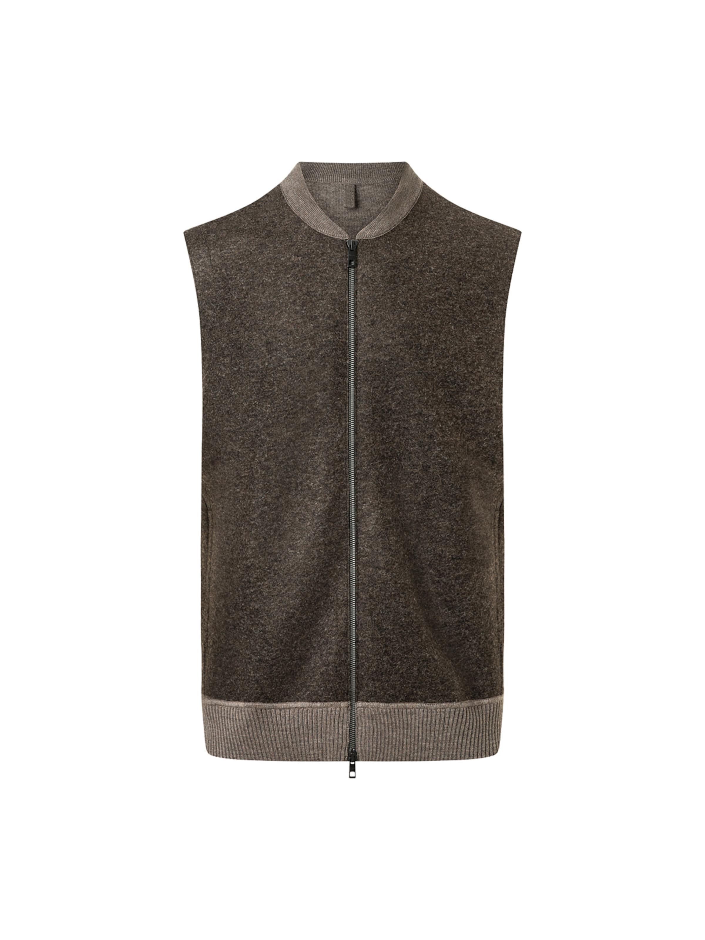 MAERZ Muenchen Bodywarmer in Bruin: voorkant