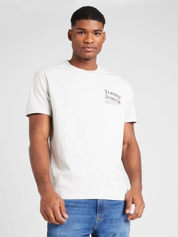 Tommy Jeans Koszulka w kolorze szary: przód
