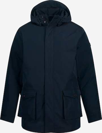 JP1880 Winterparka in Blauw: voorkant