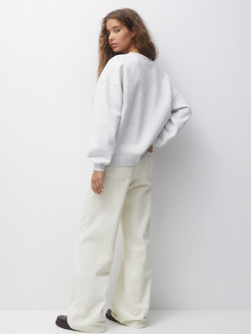 Pull&Bear Sweatshirt in Grau