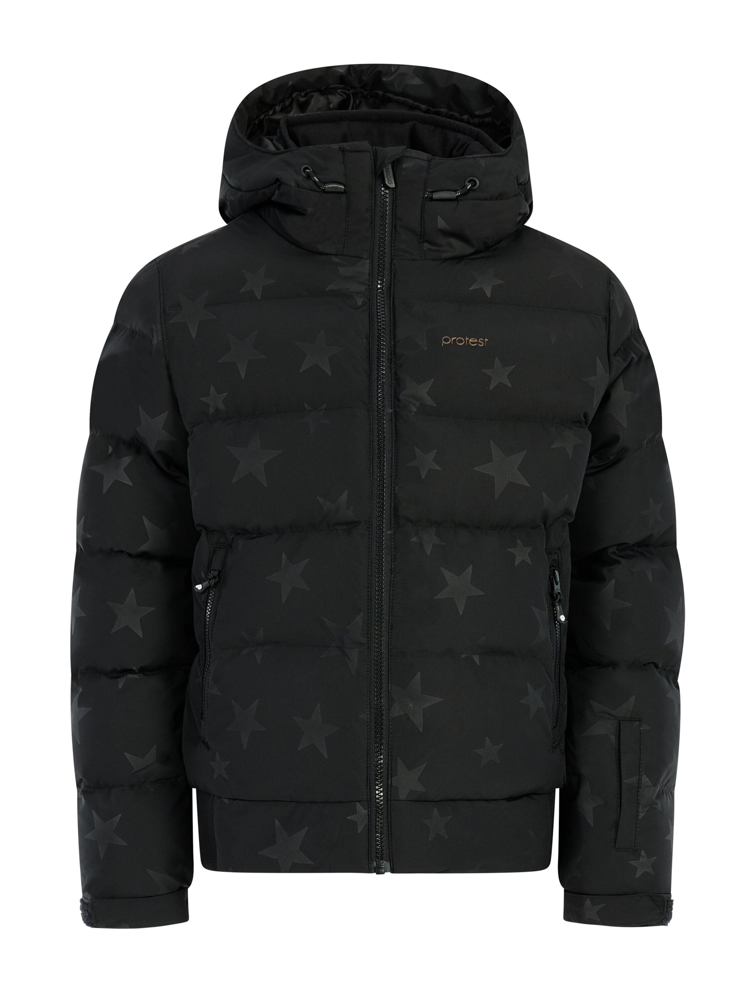 PROTEST Sportjacke 'PRTVerity JR'‌ in Schwarz: Vorderseite