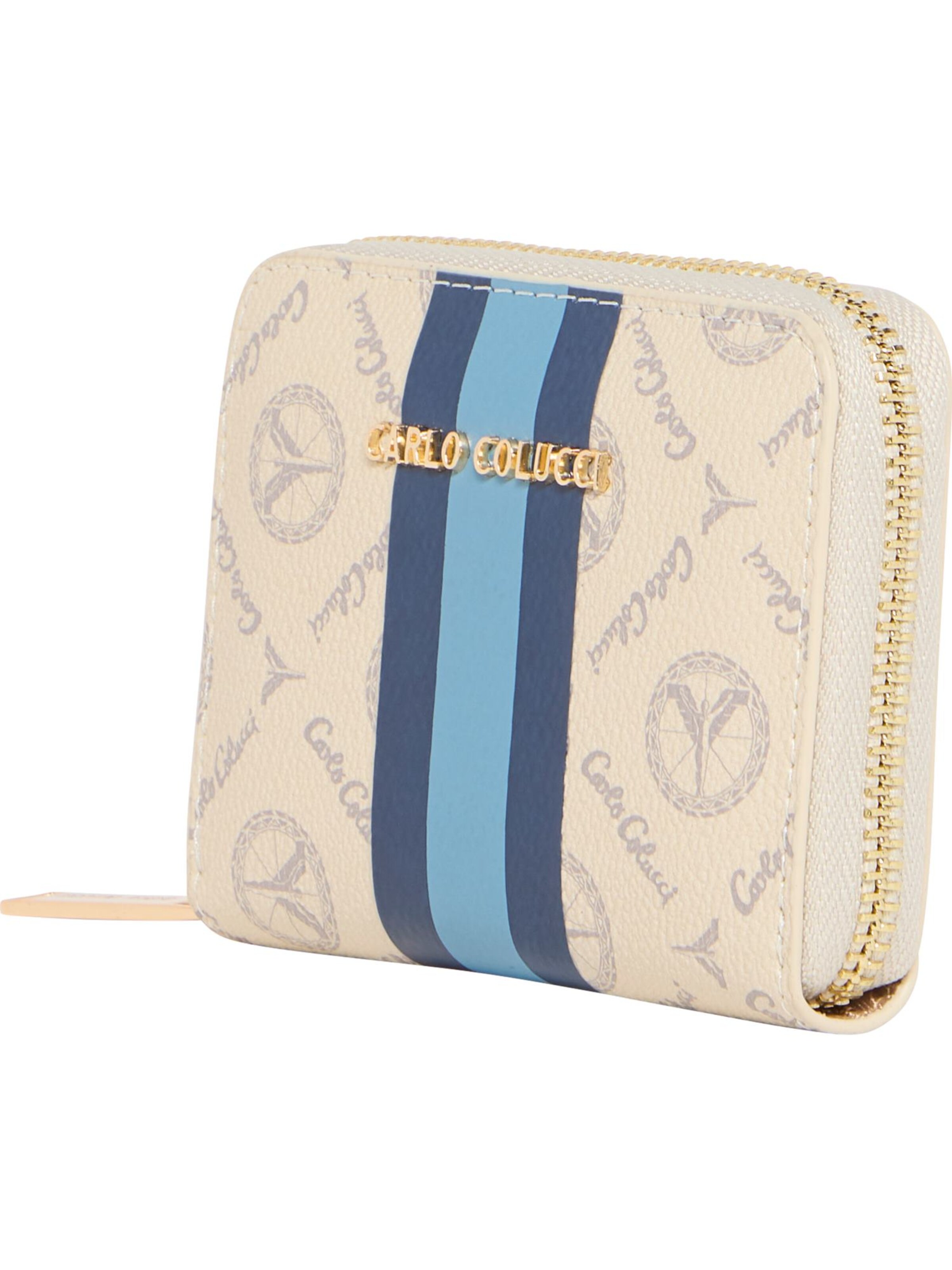 Carlo Colucci Portemonnee 'Elma' in Beige