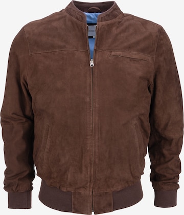 LOLUS Jacke 'Tim Bearman' in Braun: Vorderseite