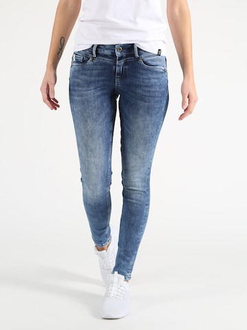 Miracle of Denim Skinny Jeans 'Ellen' in Blau