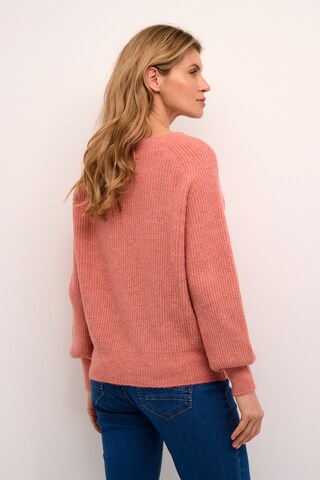 Pull-over 'Swan' Cream en rose