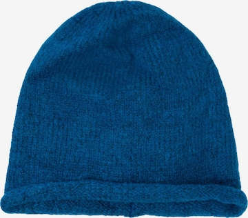 styleBREAKER Mütze 'Oversize Strickbeanie mit Rollrand' in Grün: Vorderseite