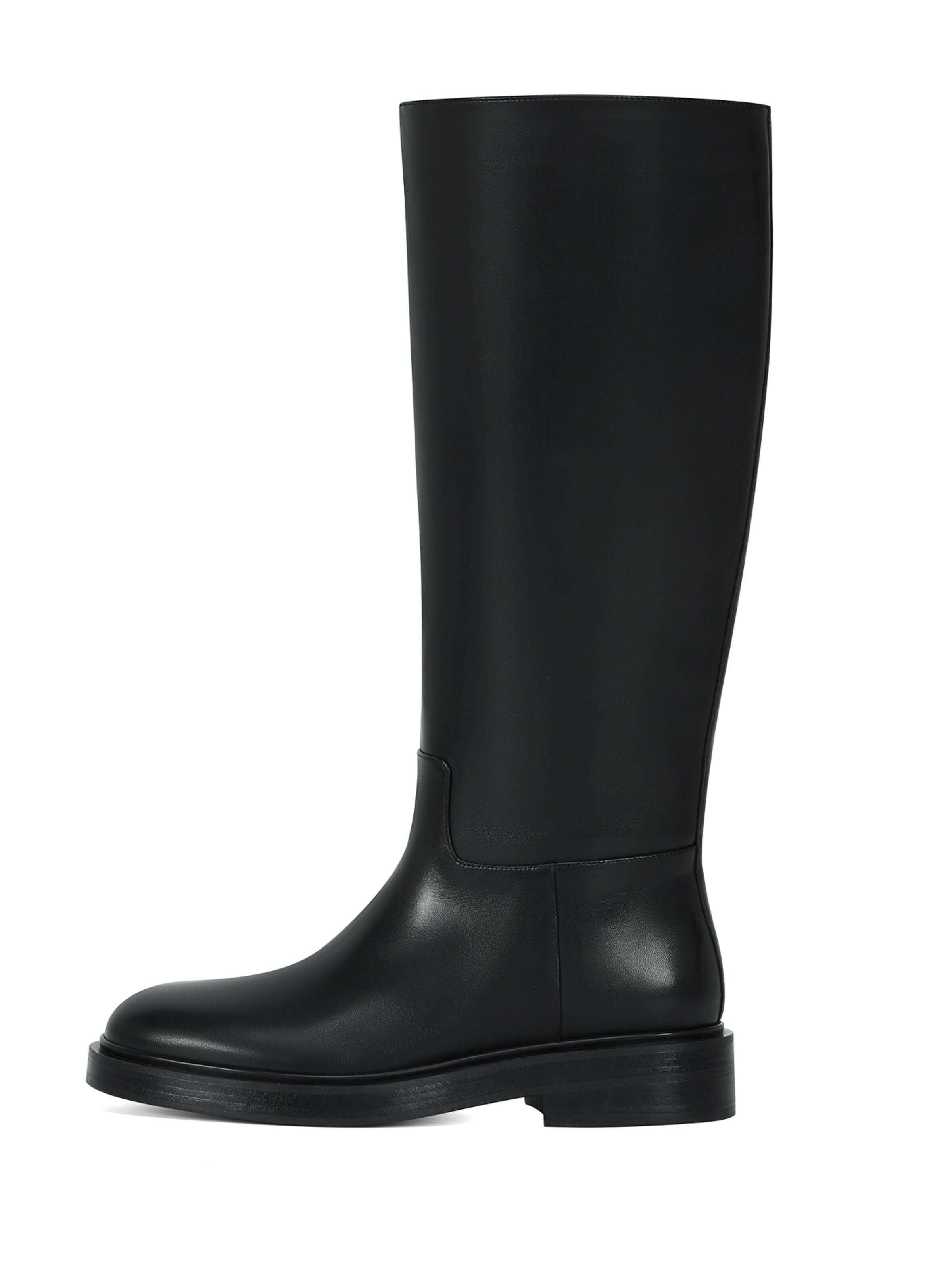 Potamy Boots in Black: front