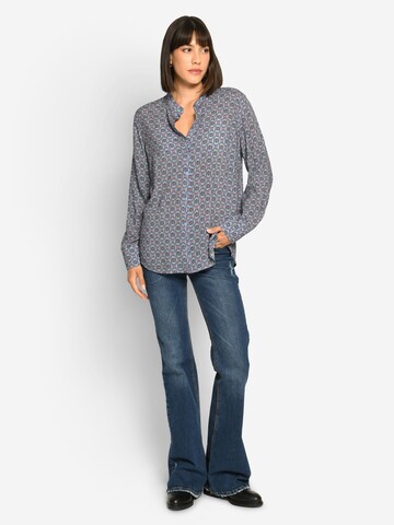 White Label by RoFa Blouse 'Landhaus' in Blue