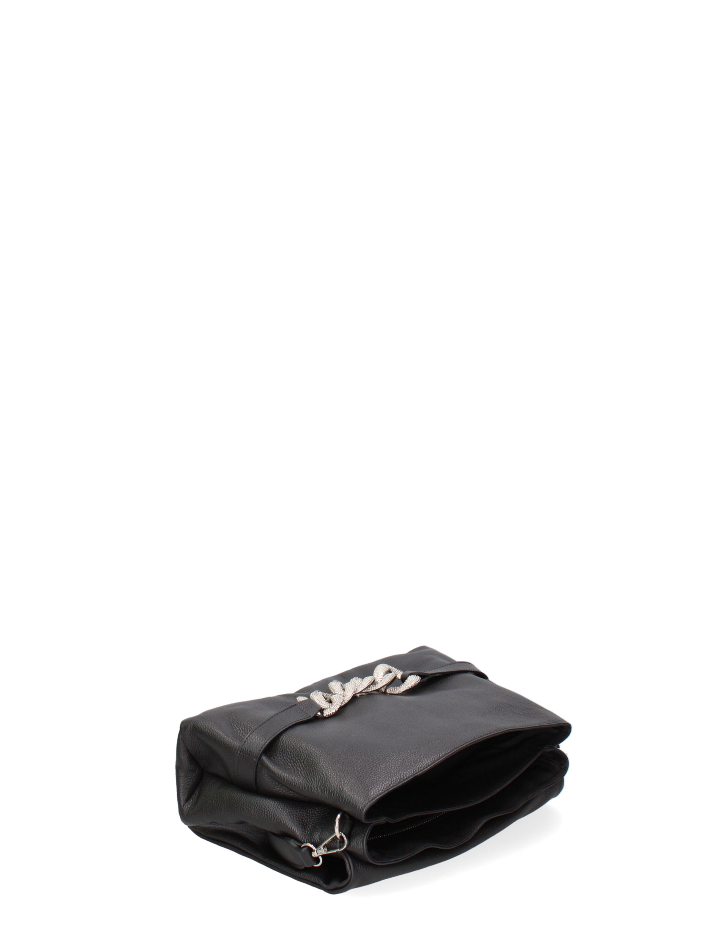 John Richmond Schoudertas in Zwart