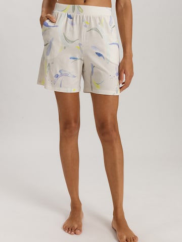 Pantalon de pyjama 'Sleep & Lounge' Hanro en blanc : devant