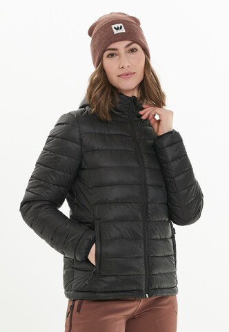 Whistler Outdoor Jacket 'Hasse' in Black: front