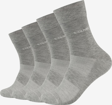 s.Oliver Socken in Grau: Vorderseite