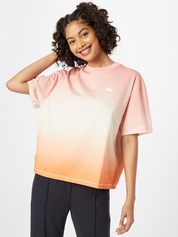 LACOSTE Shirt in Orange: front