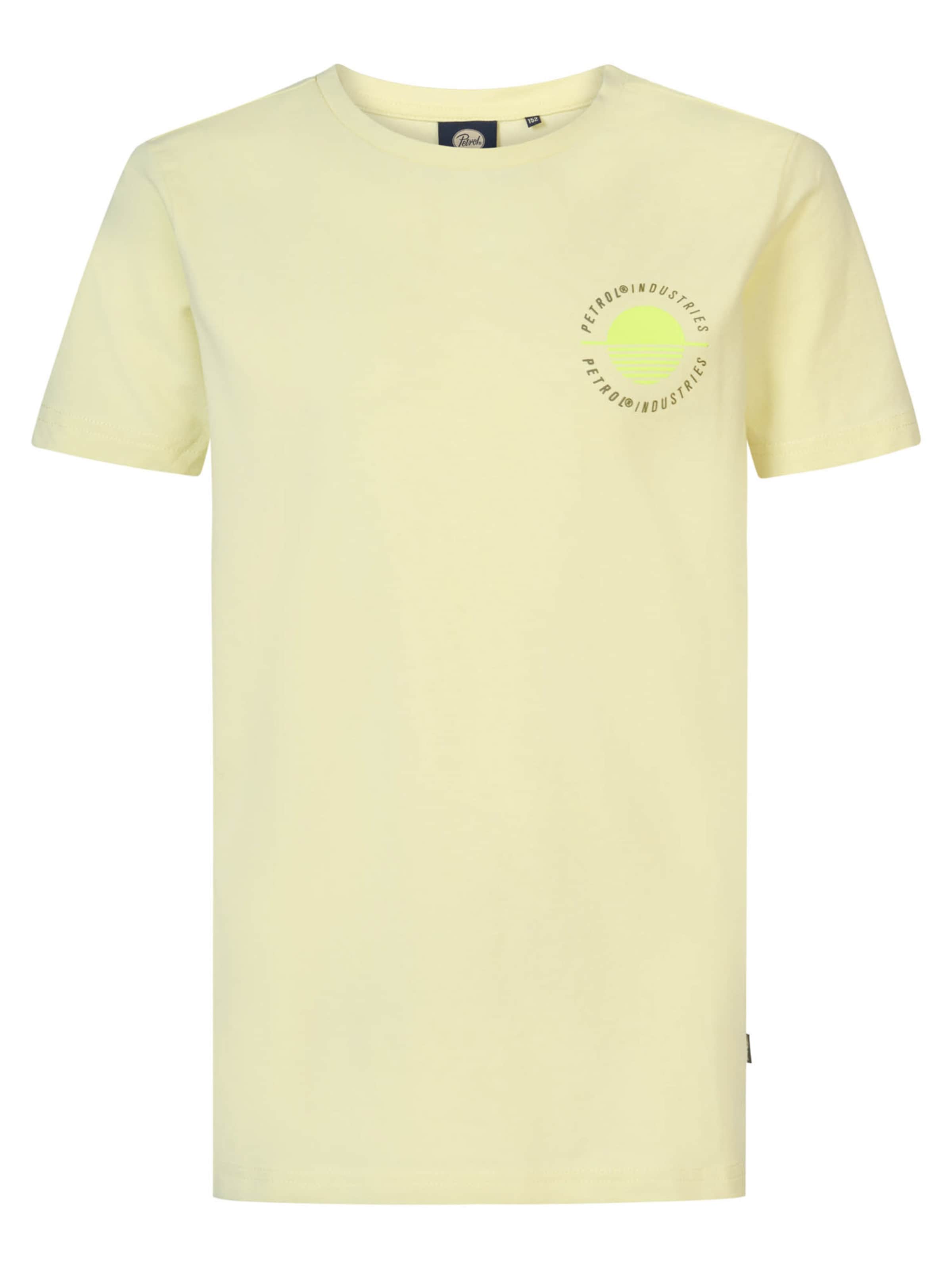 Petrol Industries Shirt 'Glassy' in Yellow: front